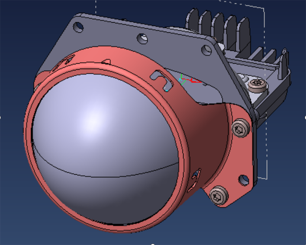 Φ70 LED projector lens