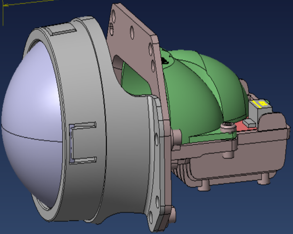 Φ67 LED projector lens