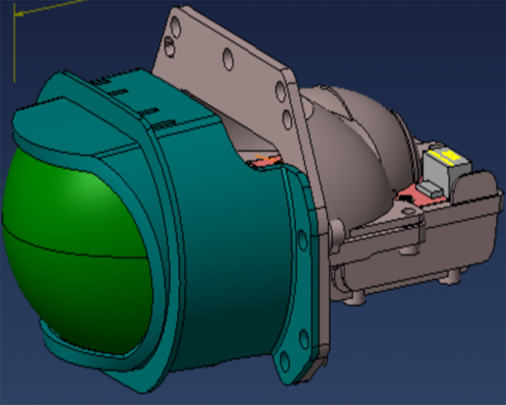 Φ70-48 LED projector lens